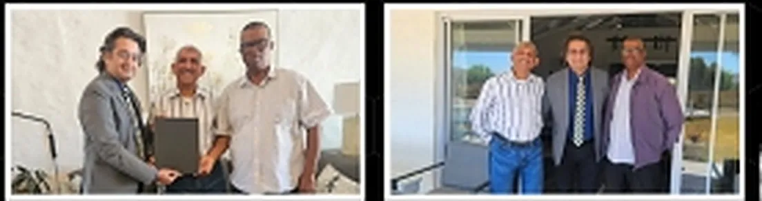 South Africa: Vaidya (Dr.) Piyush Juneja establishing a strategic partnership with Eagle Pride Wellness in South Africa.