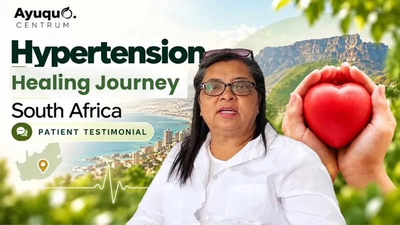 Blood pressure patient testimonial from Cape Town, South Africa